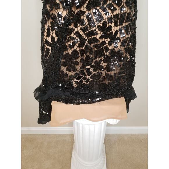 Michael Kors Ruffle-Trimmed Dress Sz Smzll - Picture 10 of 11